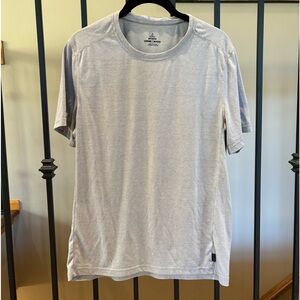 prAna Men’s Gray Athletic T-Shirt Size Small
